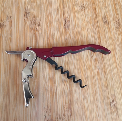 Pulltap's Slider 900 Corkscrew for left-handed people, burgundy